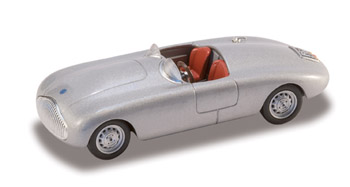 540131 Stanguellini 1100 Sport 1948 Ala d'Oro Silver Die Cast model